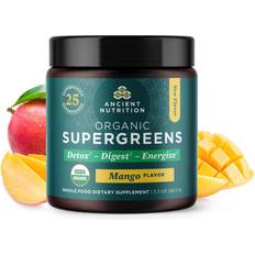 Mango Salute intestinale Ancient Nutrition Organic SuperGreens Powder Detox Digest Energize, 12