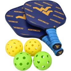 Pickleball Paddles Jardine West Virginia Mountaineers Pickleball Paddle Set