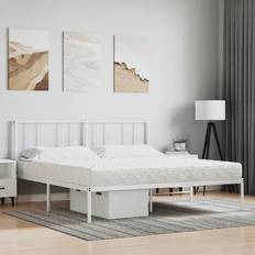 160cm - Dur Matelas à Ressorts vidaXL En Mousse Blanc 160x220 cm Dureté H2 H3 Matelas à Ressorts