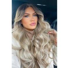 Wigs Lullabellz Sophia Rooted Blonde Balayage Angel Wave Lace Front