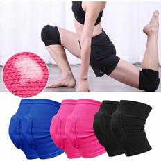 pcs Sports Compression Knee Pads Elastic Knee Protector Thickened Sponge Knee Brace Support For