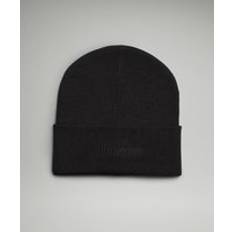 Lululemon Warm Revelation Beanie Wordmark Black One Size