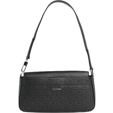 Calvin Klein Handbags Calvin Klein Logo Shoulder Bag - Black Epi Mono