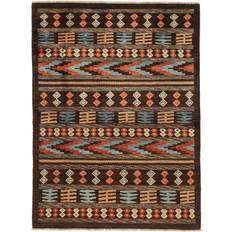 RugVista Classic Afghan Fine Brun, Svart, Grön 155x210cm