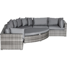 Garden & Outdoor Furniture OutSunny 860-132 Outdoor Lounge Set, Table incl. 5 Sofas