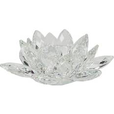 Margit Brandt Brugskunst Margit Brandt Lotus Large Transparent Fyrfadsstage 7.7cm