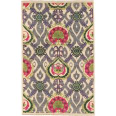 RugVista Classic Afghan Fine Beige, Brun, Svart 140x216cm