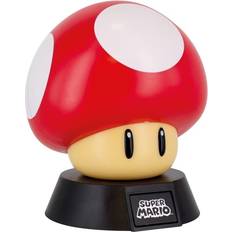 Rojo Luces nocturnas Paladone Super Mario Mushroom Luz nocturna