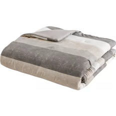 Madison Park Ryder Bedspread Grey, Beige (228.6x228.6cm)