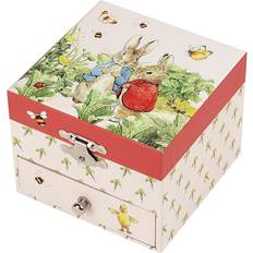 Trousselier Peter Rabbit Cube Music Box Carrot