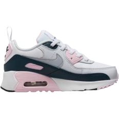 Mousse Chaussures de course NIKE Air Max 90 EasyOn PSV - White/Pink Foam/Armory Navy/Wolf Grey