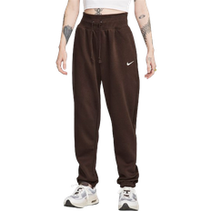 Nike Sportswear Phoenix Fleece Women's High Waisted Oversized Sweatpants - Baroque Brown/Sail