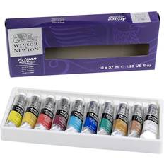 Winsor & Newton Oljemaling Winsor & Newton Artisan Water Mixable Oil Colour Tube Set 10x37ml