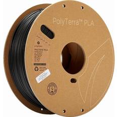 Filaments Polymaker PolyTerra PLA Charcoal Black 1.75mm 1 Kg