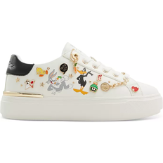 Aldo Polyurethane Shoes Aldo Looney Tunes Low Top W - Smooth White