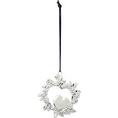 Rosendahl Wild Heart Silver Plated Adorno de Árbol de Navidad 8cm