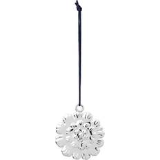 Hopea Joulukuusenkoristeet Rosendahl Ball Flower Silver Plated