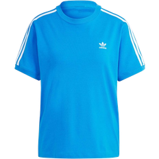 Adidas Women 3-Stripes T-shirt - Blue Bird