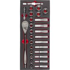 Milwaukee Chiavi a bussola Milwaukee 4932479826 28-Pieces Chiave a bussola