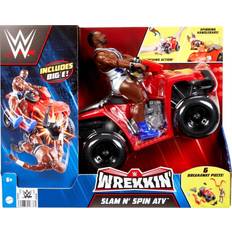 ATVs Mattel WWE Wrekkin Slam N Spin ATV with Big E