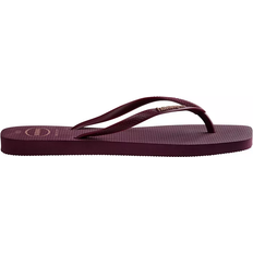 51 ½ Tongs Havaianas Slim Square Logo Pop Up - Purple Soil