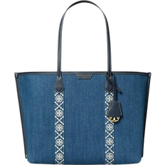 Tory Burch Perry Triple Compartment Tote Bag - Denim