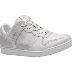 Coach C201 Sneaker In Signature Canvas M - Optic White