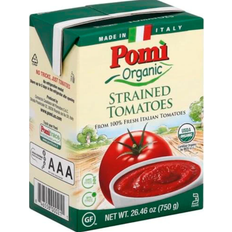 USDA Organic Sauces Pomi Organic Strained Tomatoes 26.5oz