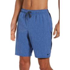 Nike Blue Swimwear Nike Contend Colorblocked Swim Trunks 9" - Royal