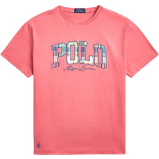 Polo Ralph Lauren Men T-shirts Polo Ralph Lauren Classic Fit Plaid Logo Jersey T-shirt - Adirondack Berry