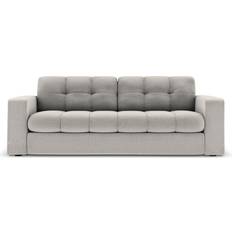 Micadoni Home Justin Light Gray Sofa 162cm Zweisitzer