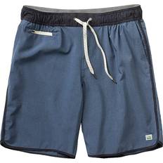 Vuori Banks Men's Athletic Shorts 5" - Azure Linen Texture