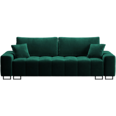 Micadoni Home Byron Bottle Green Sofa 250cm 3 Seater