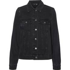 Vero Moda Zorica Jacket - Black/Black Denim