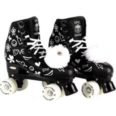 Luv Quad Roller Skates Black/White