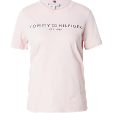 Tommy Hilfiger Crew Neck Logo T-shirt - Delicate Pink