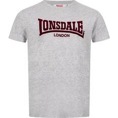 Lonsdale Men's One Tone T-shirt - Grey Marl