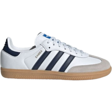 Adidas samba night indigo adidas Junior Samba OG - Cloud White/Night Indigo/Gum