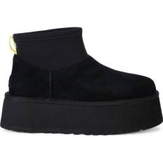 Damen - Wolle Stiefeletten UGG Classic Mini Dipper - Black