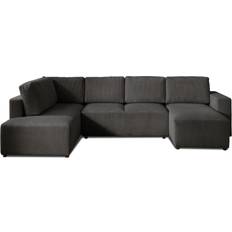 Lisa Design Livy Panoramic Dark Grey Canapé 324cm