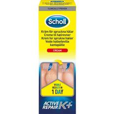 Scholl Hudpleie Scholl Active Repair K+ Cream for Cracked Heels 60ml