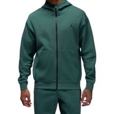 Nike Jordan Sport Hoop Fleece Men's Dri-FIT Full-Zip Hoodie - Oxidised Green/Black