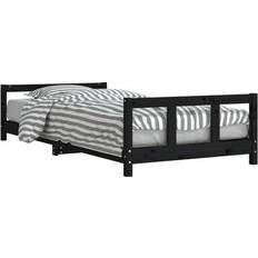 Goedkoop Kinderbedden vidaXL Kid's Bed Frame Solid Pine