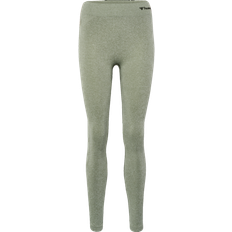 Yoga Tights & Stay-Ups Hummel Seamless Leggings - Seagrass Melange