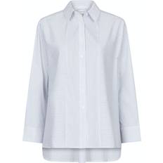 Neo Noir Gili Stripe Shirt - White
