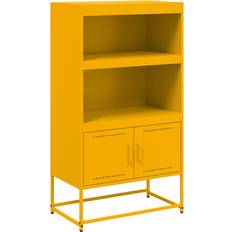 vidaXL 846511 Yellow Buffet 68.5x107cm