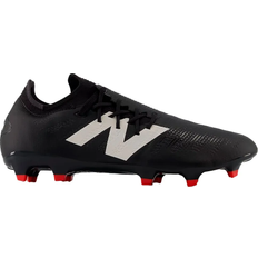 New Balance Laced Soccer Shoes New Balance Furon Pro FG V7+ - Black/White/True Red