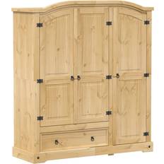 vidaXL Corona Natural Armoire 151.5x170cm