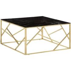 Stainless Steel Coffee Tables vidaXL 349956 Coffee Table 100x100cm