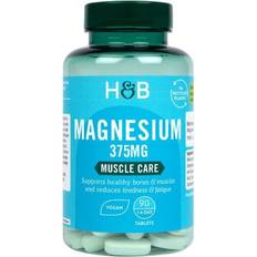 Holland & Barrett Magnesium 375mg 90 Tablets Health Supplement 90 pcs